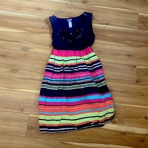 Justice summer stripped dress